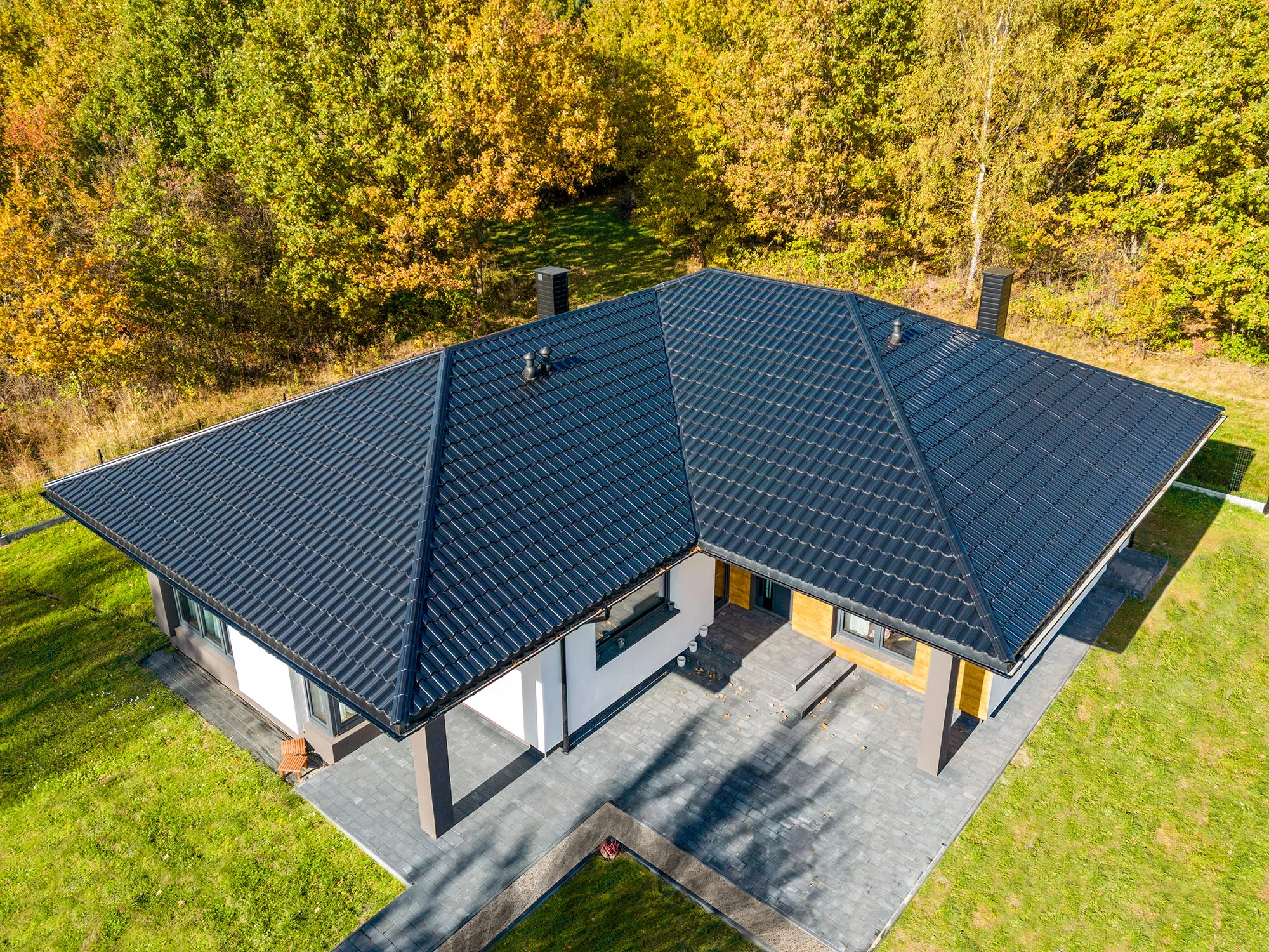 Przykładowa Realizacja Blachodachówka Panelowa Purszyński Modus