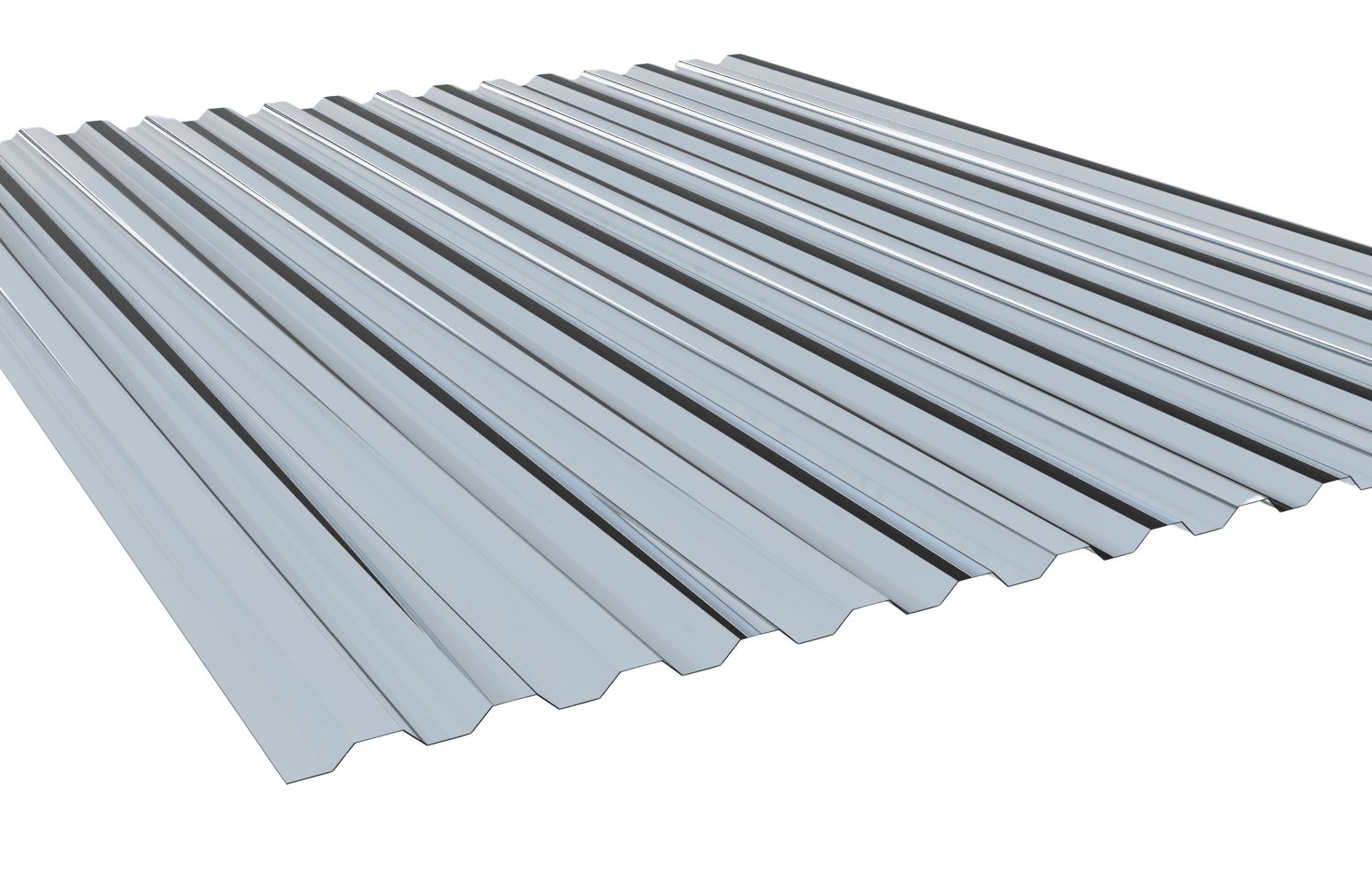 Płyta poliwęglanowa bezbarwna trapez