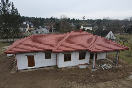 Realizacja Blachodachówka Blachotrapez German