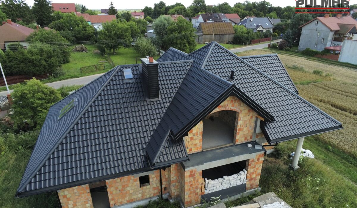 Polmar Dachy Realizacja Blachodachówki Rukkii Finnera