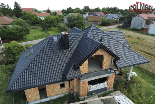 Polmar Dachy Realizacja Blachodachówki Rukkii Finnera