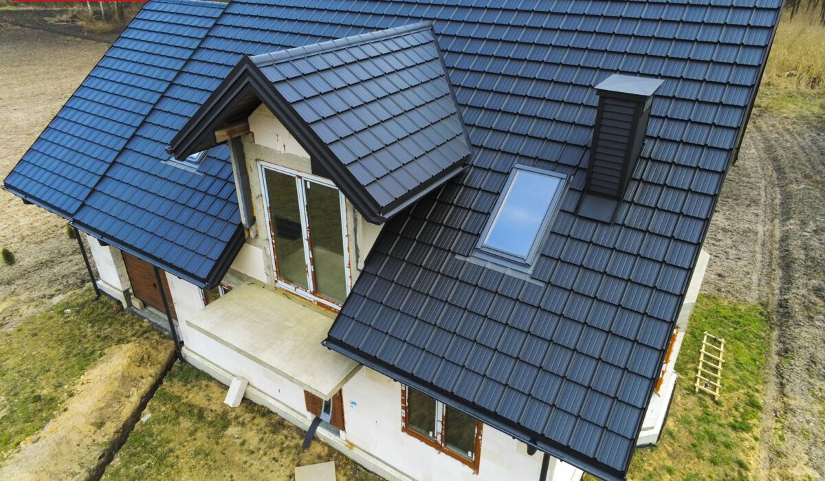 Realizacja Blachodachówka Blachotrapez Estima - Polmar Dachy