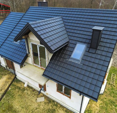 Realizacja Blachodachówka Blachotrapez Estima - Polmar Dachy