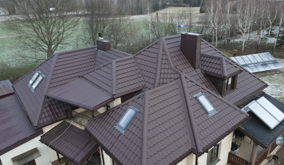 Realizacja Blachotrapez Enigma Mat – Dach na Lata