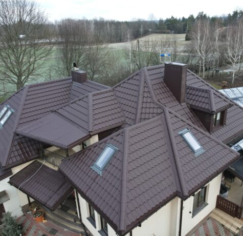 Realizacja Blachotrapez Enigma Mat – Dach na Lata