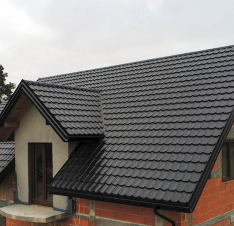 Realizacja Blachodachówki Blachotrapez Talia - Polmar Dachy