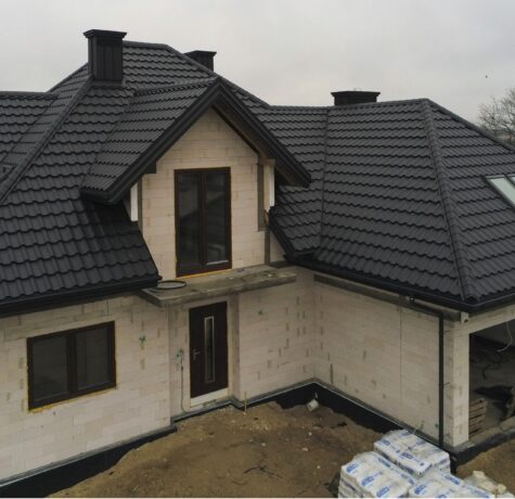 Realizacja Blachodachówki Budmat Venecja Polmar Dachy