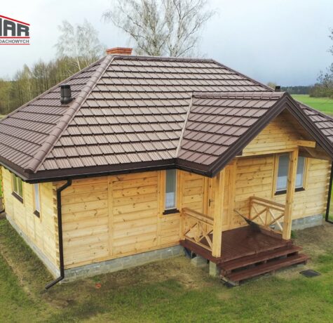 Realizacja blachodachówka Blachotrapez Estima Polmar Dachy