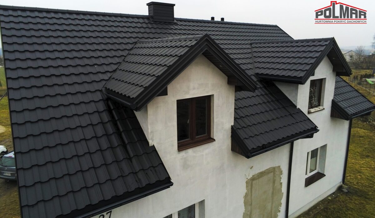 Realizacja blachodachówka Blachotrapez Germania Polmar Dachy