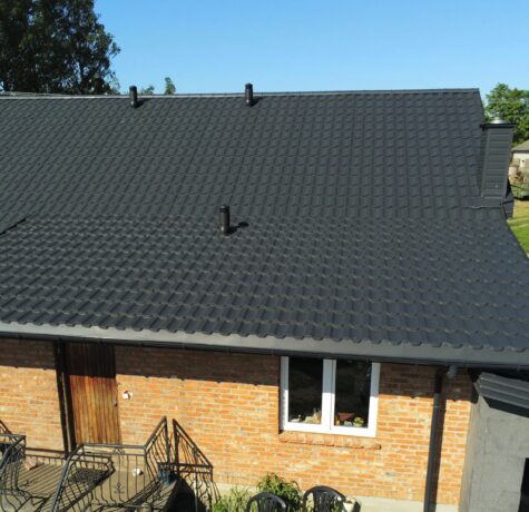 Realizacja blachodachówki Blachotrapez Germania - Polmar Dachy