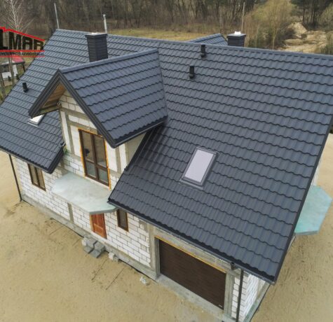 realizacja Blachodachówki Blachotrapez Germania Polmar Dachy